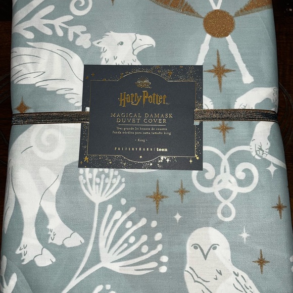 Pottery Barn Teen Bedding New Pottery Barn Harry Potter Patronus King Duvet Cover Mystic
